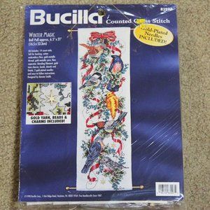 Bucilla Winter Magic Counted Cross Stitch Kit